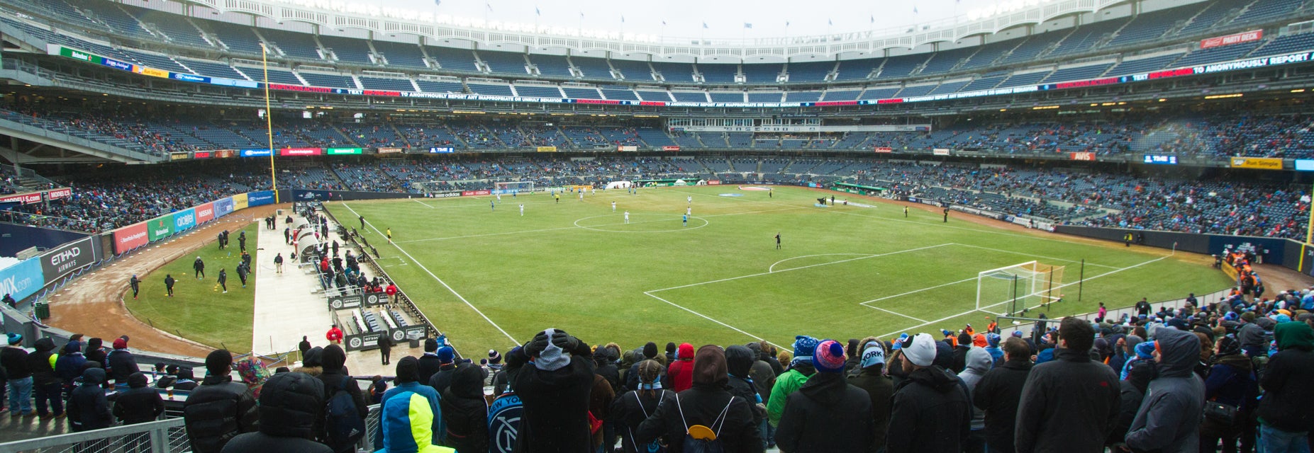 Seat view from Bleachers