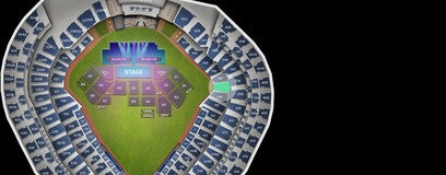 Seat view from Field Outfield