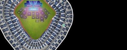 Seat view from Champions Suite