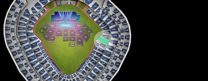 Seat view from Field Outfield