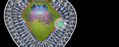 Seat view from Field Outfield