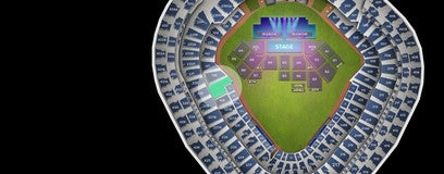 Seat view from Field Outfield