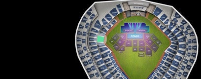 Seat view from Field Outfield