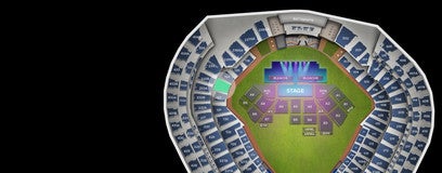 Seat view from Field Outfield