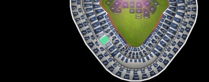 Seat view from Main Infield