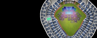 Seat view from Main Outfield