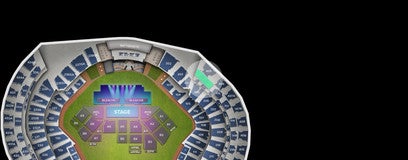 Seat view from Terrace Outfield