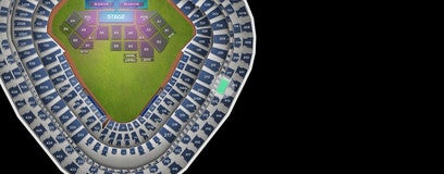 Seat view from Terrace Outfield