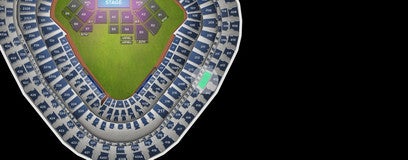 Seat view from Terrace Infield