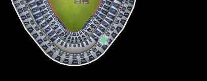 Seat view from Terrace Infield