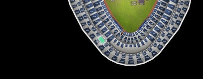 Seat view from Terrace Infield