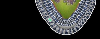 Seat view from Terrace Infield