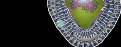 Seat view from Terrace Infield