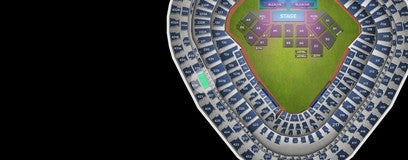 Seat view from Terrace Infield