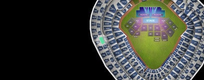 Seat view from Terrace Infield