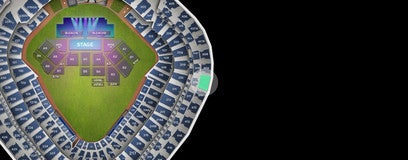 Seat view from Upper