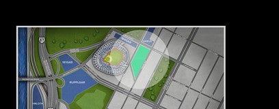 Seat view from River Avenue Garage