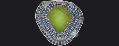 Seat view from Grandstand Infield