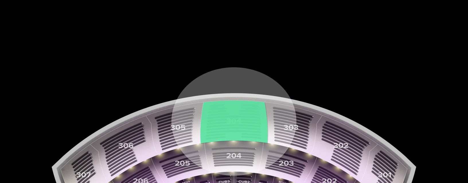 Seat view from Upper