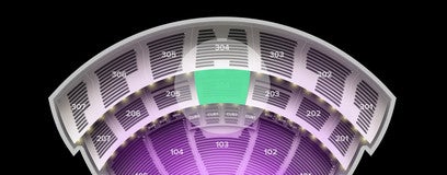 Seat view from Middle