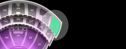 Seat view from Upper