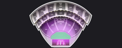 Seat view from Floor GA