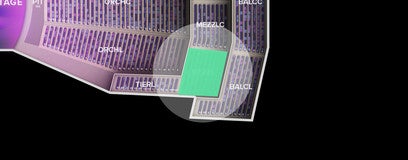 Seat view from Mezzanine