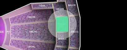 Seat view from Mezzanine