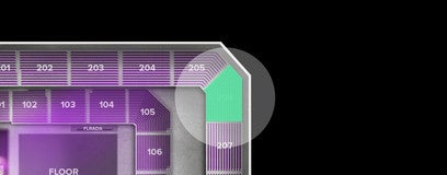 Seat view from Upper