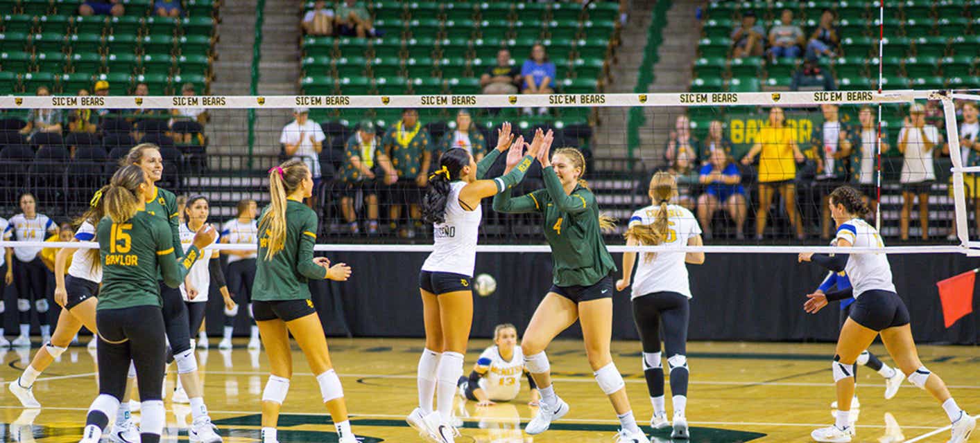 Baylor Women's Volleyball will be playing Texas A&M Women’s Volleyball at Ferrell Center in Waco