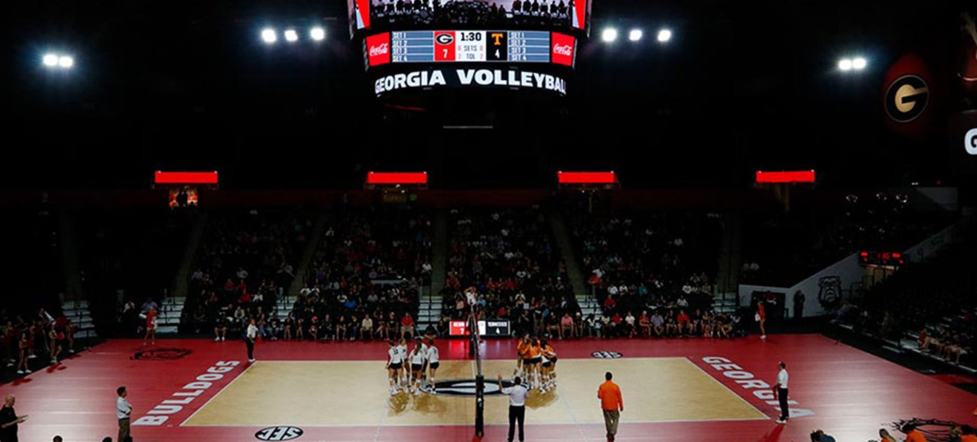 Georgia Women's Volleyball will be playing South Carolina Women's Volleyball at Stegeman Coliseum in Athens