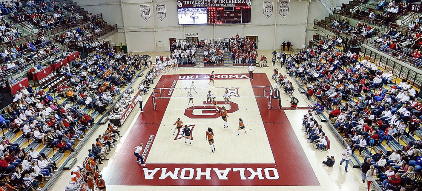 Oklahoma Women's Volleyball will be playing Florida Women's Volleyball at McCasland Field House in Norman