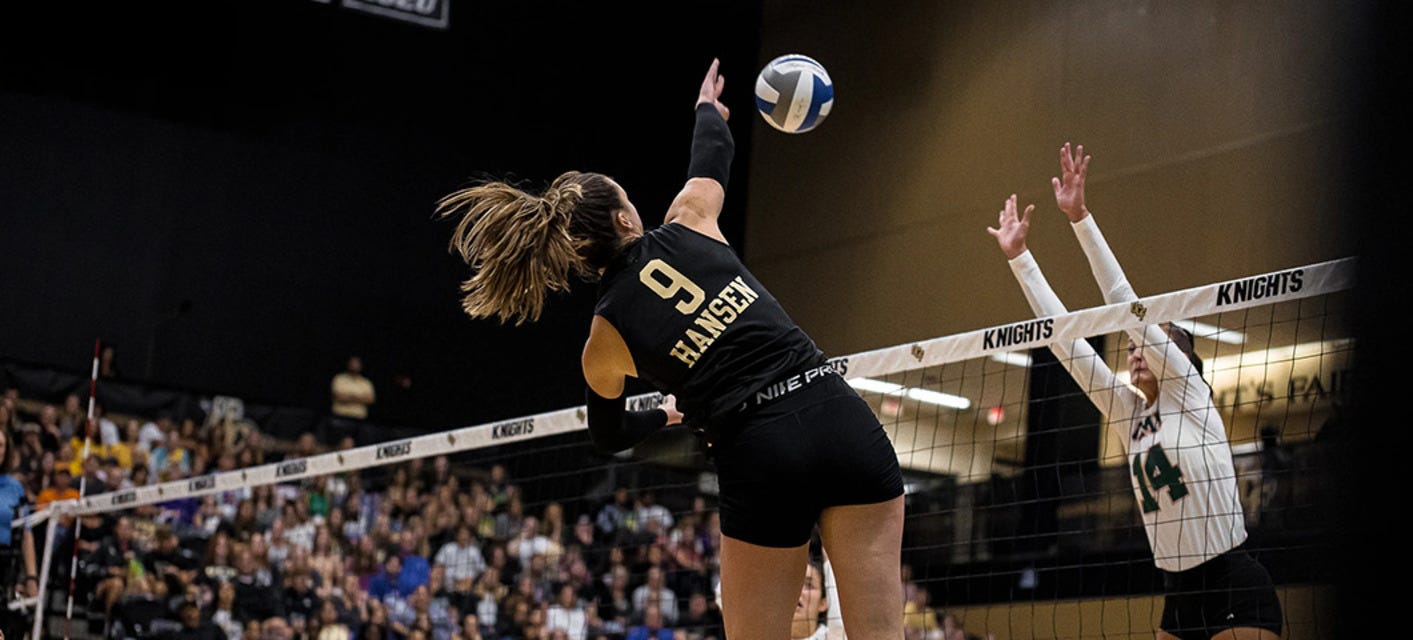 UCF Women's Volleyball will be playing NC State Women's Volleyball at The Venue at UCF in Orlando