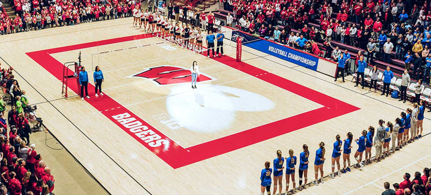 Wisconsin Women's Volleyball will be playing Florida Women's Volleyball at Wisconsin Field House in Madison