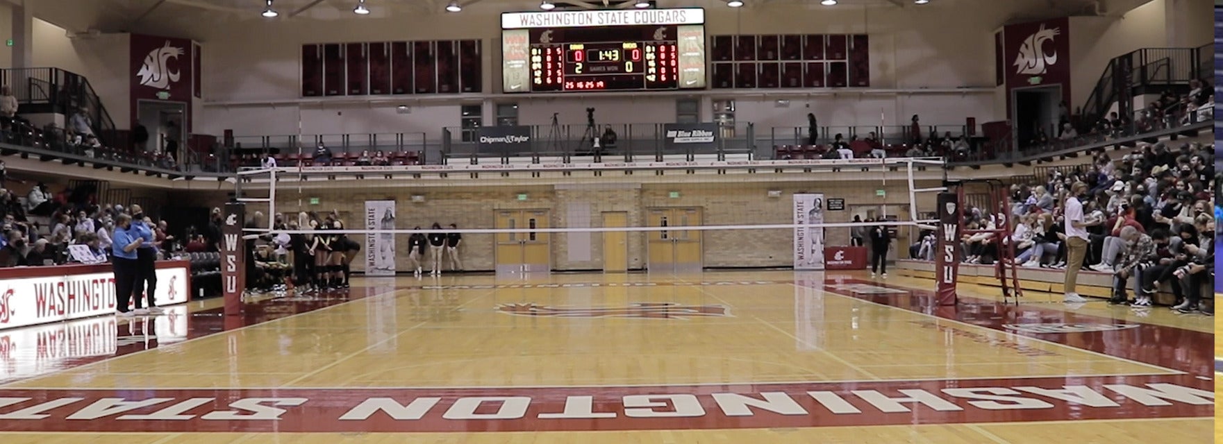 Washington State Women's Volleyball will be playing San Diego State Women's Volleyball at Bohler Gymnasium in Pullman