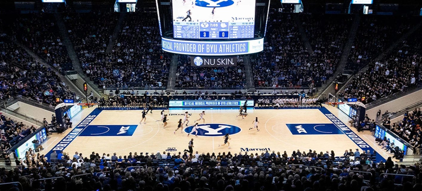 BYU Women's Basketball will be playing Colorado Women's Basketball at Marriott Center in Provo