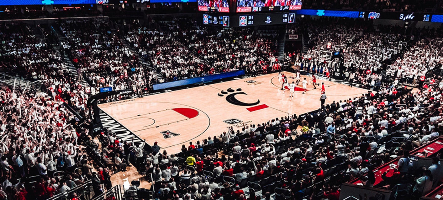 Cincinnati Women's Basketball will be playing at Fifth Third Arena in Cincinnati