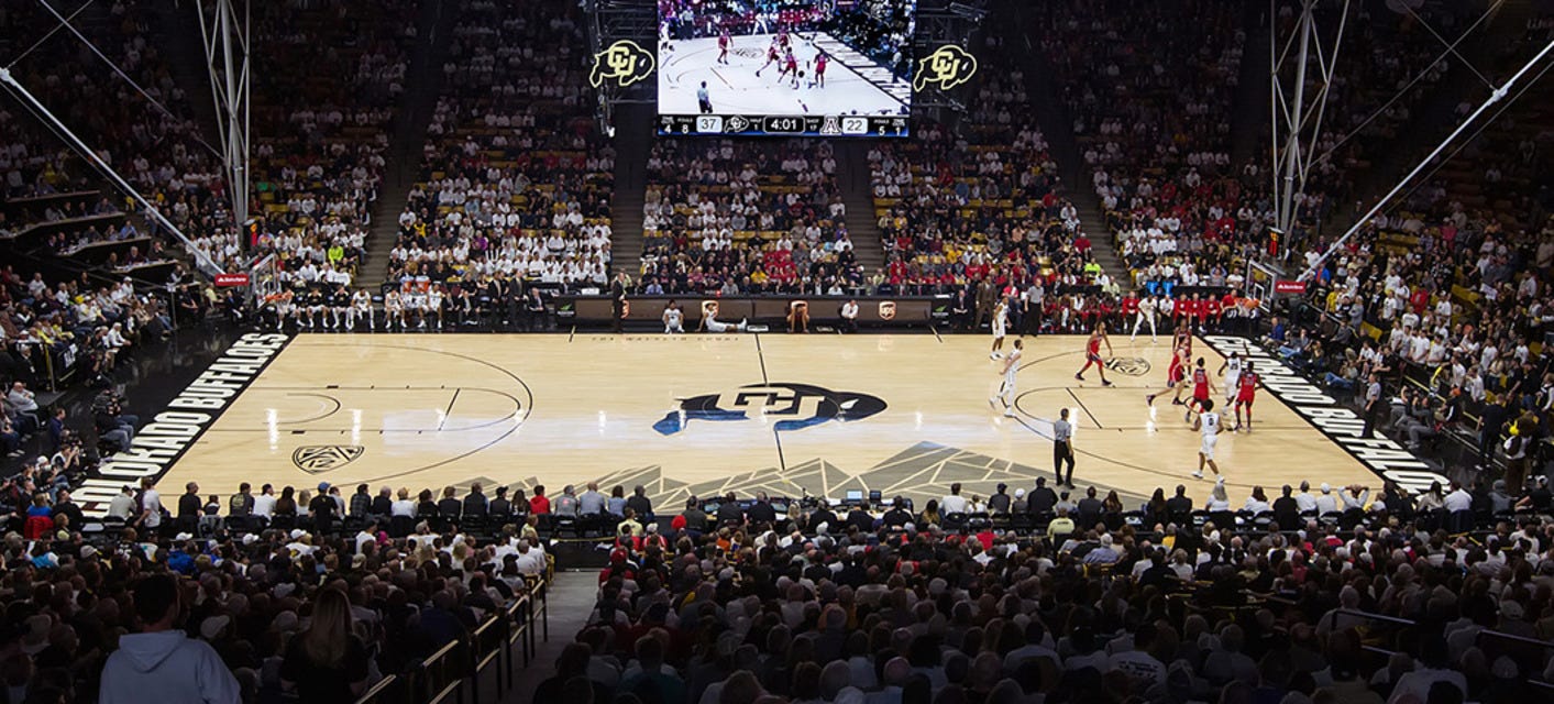 Colorado Women's Basketball will be playing Cincinnati Women's Basketball at CU Events Center in Boulder