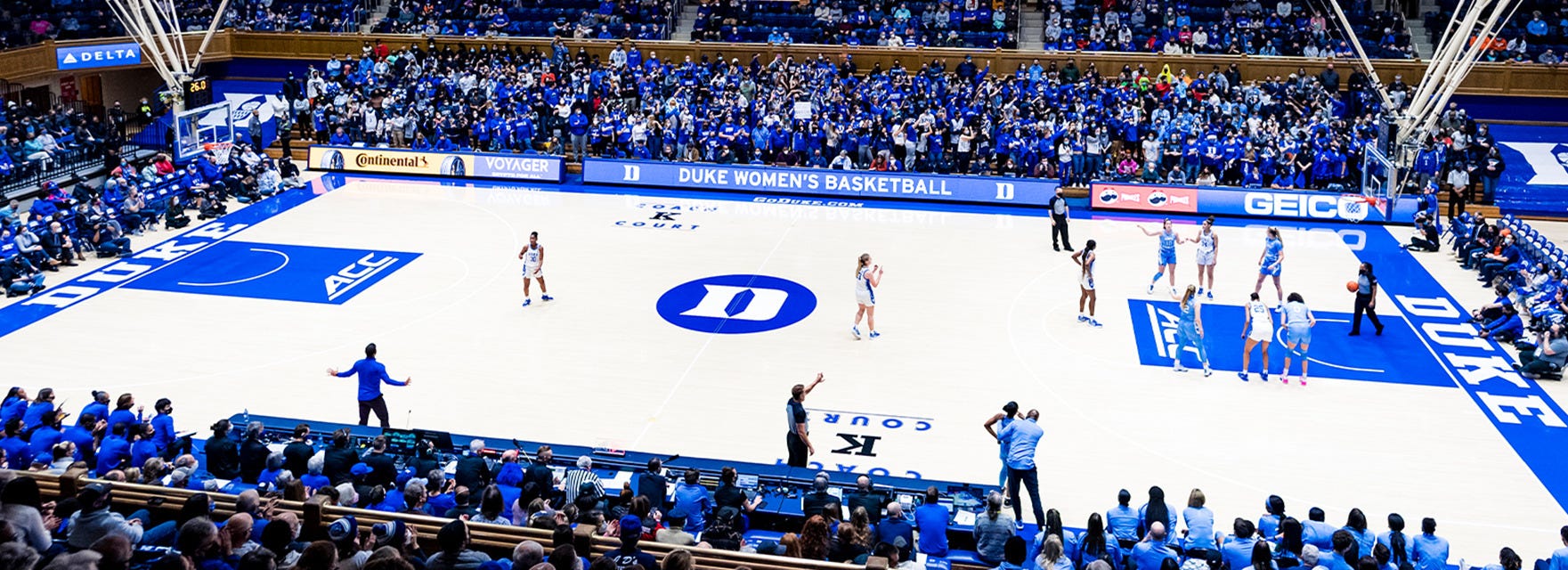 Duke Women's Basketball will be playing LSU Women's Basketball at Cameron Indoor Stadium in Durham