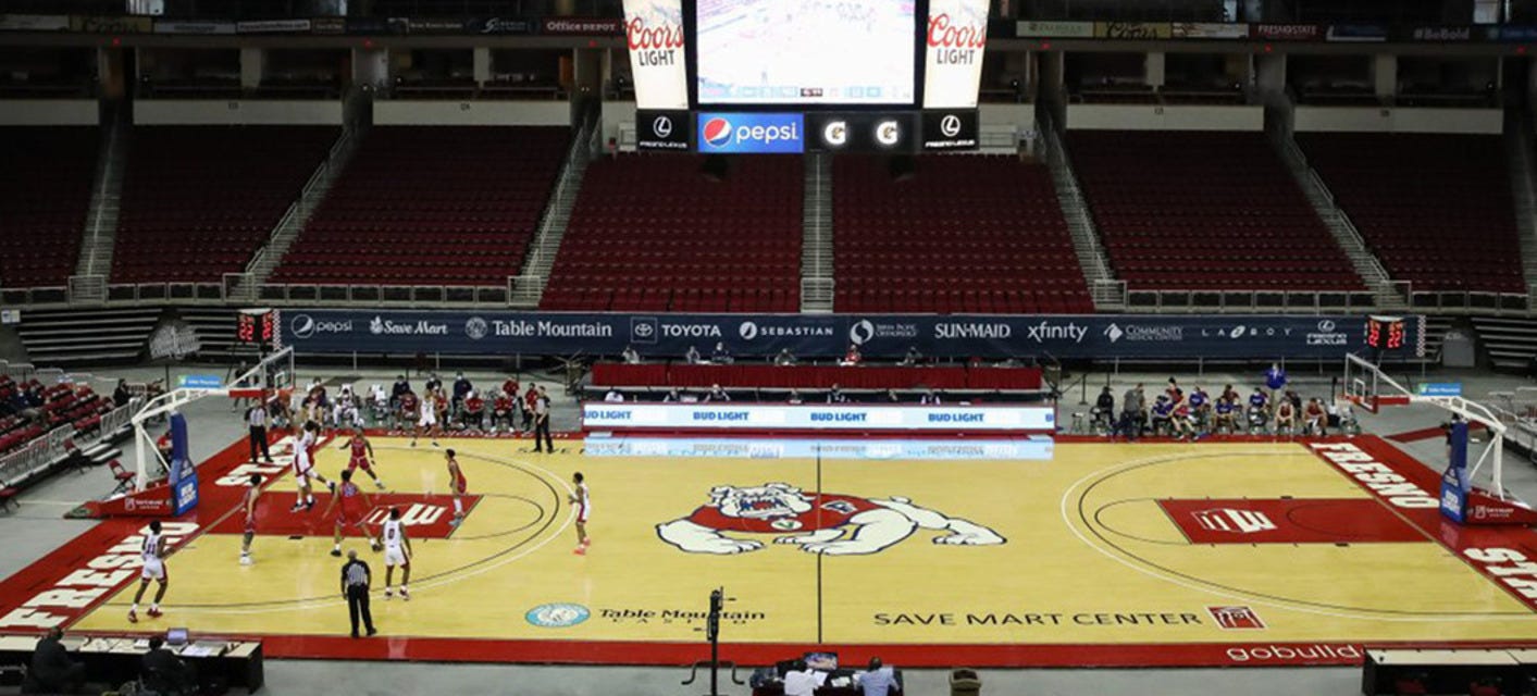 Fresno State Women's Basketball will be playing Wyoming Women's Basketball at Save Mart Center in Fresno