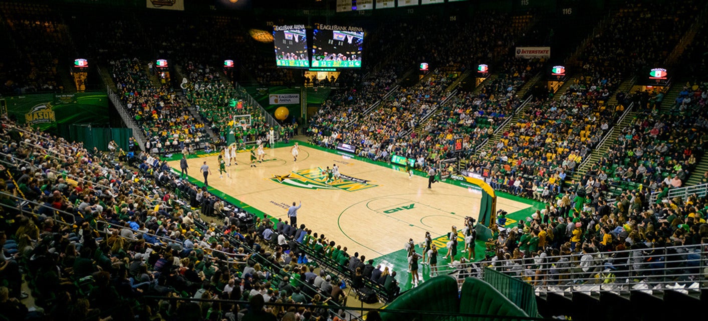 George Mason Women's Basketball will be playing La Salle Women's Basketball at EagleBank Arena in Fairfax