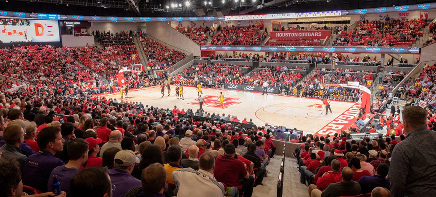 Houston Women's Basketball will be playing Iowa State Women's Basketball at Fertitta Center in Houston