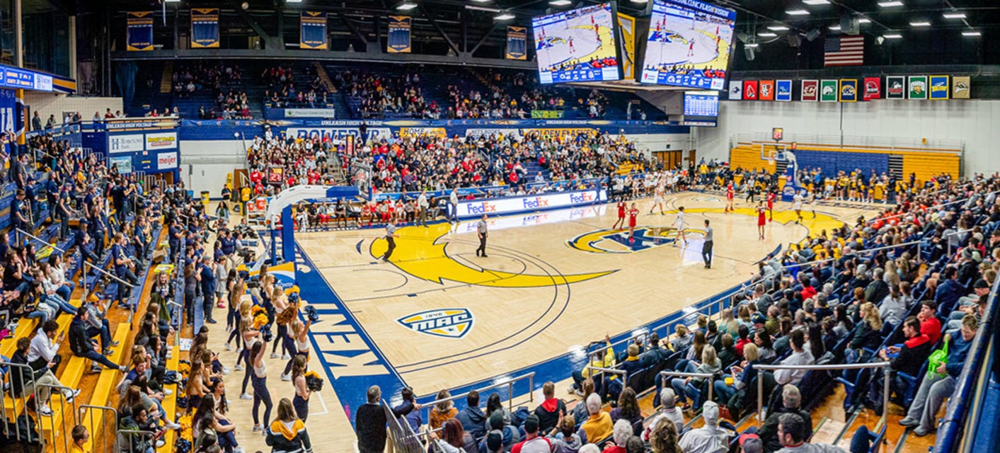Kent State Women's Basketball will be playing Ohio Women's Basketball at Memorial Athletic and Convocation Center in Kent