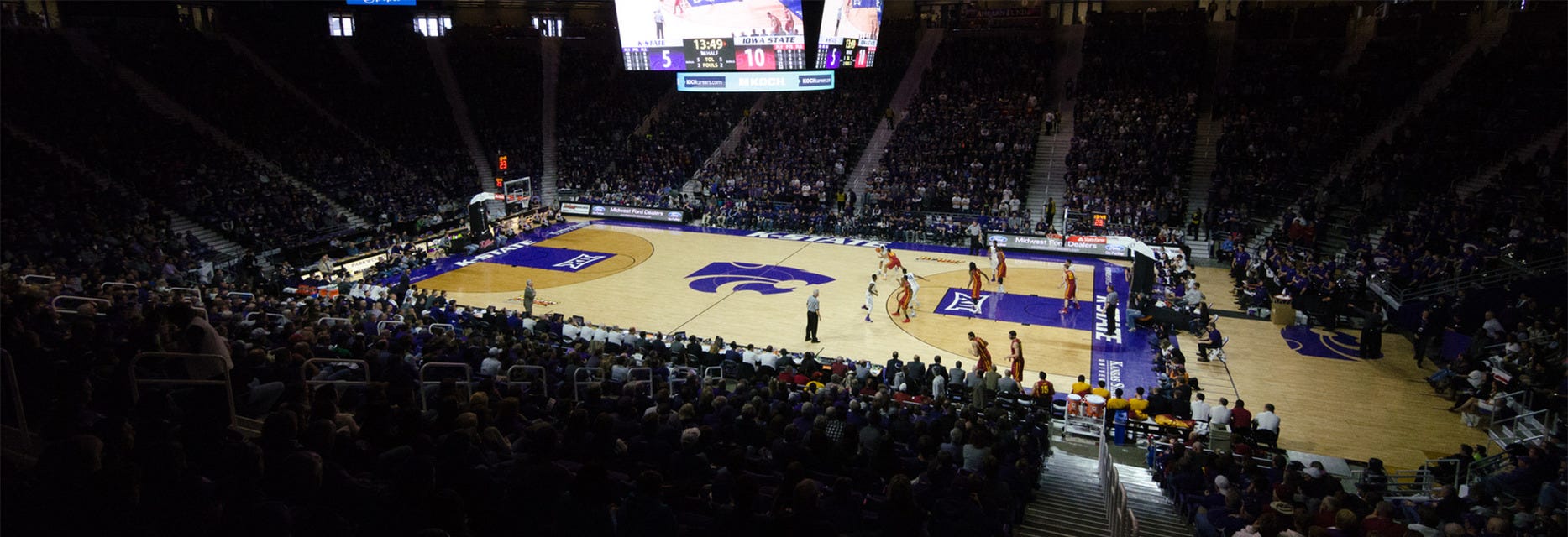 Kansas State Women's Basketball will be playing Cincinnati Women's Basketball at Bramlage Coliseum in Manhattan