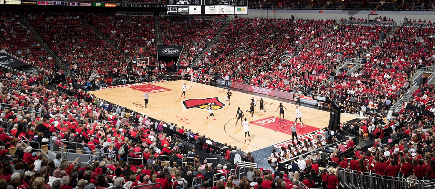 Louisville Women's Basketball will be playing Boston College Women's Basketball at KFC Yum! Center in Louisville