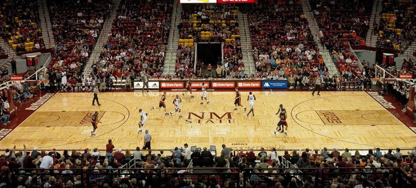New Mexico State Women's Basketball will be playing UTEP Women's Basketball at Pan American Center in Las Cruces