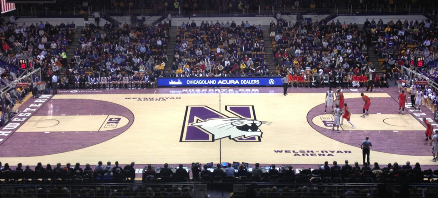 Northwestern Women's Basketball will be playing Loyola Chicago Women's Basketball at Welsh-Ryan Arena in Evanston