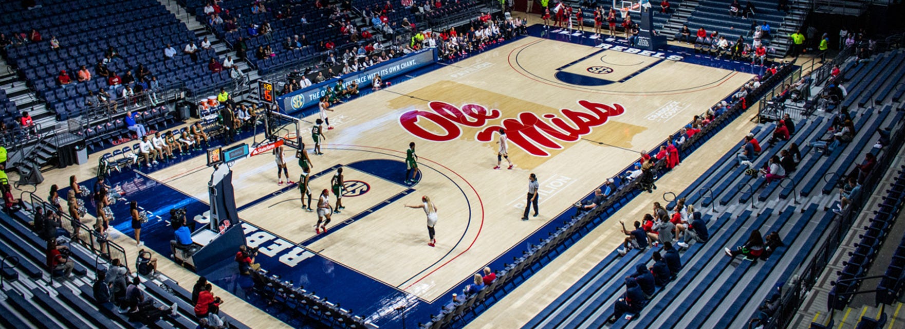 Ole Miss Women's Basketball will be playing Georgia Women's Basketball at The Pavilion at Ole Miss in Oxford