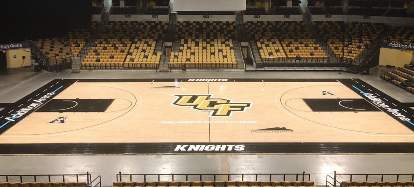 UCF Women's Basketball will be playing Colorado Women's Basketball at Addition Financial Arena in Orlando