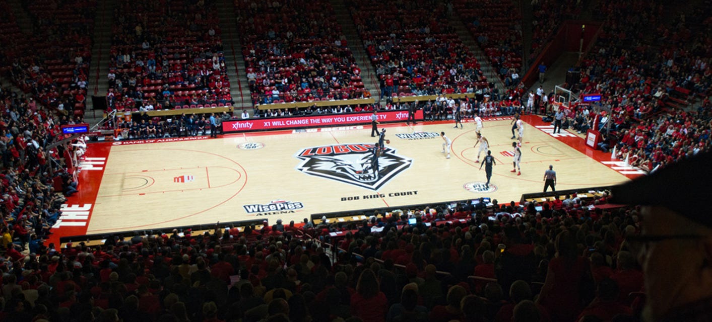 New Mexico Women's Basketball will be playing Houston Women's Basketball at The Pit in Albuquerque